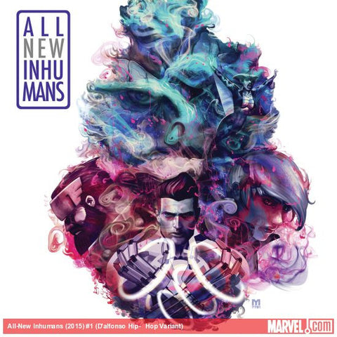 All-New Inhumans #1 - Marco D'Alfonso "Hip Hop" Variant - Cyber City Comix