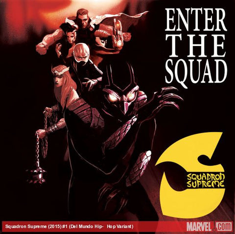 Squadron Supreme #1 - Mike Del Mundo "Hip-Hop" Variant - Cyber City Comix