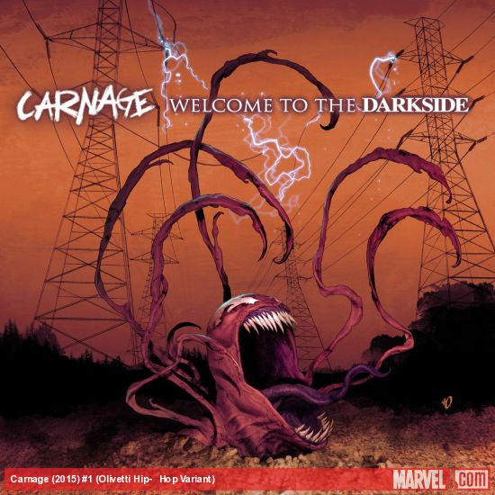 Carnage #1 Ariel Olivetti Hip Hop Variant - Cyber City Comix