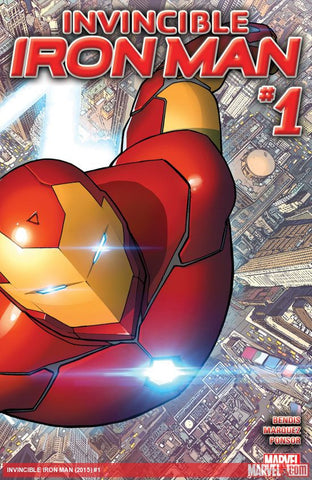 Invincible Iron Man (2015) #1-4 - Cyber City Comix