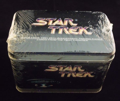 Star Trek 1991 25th Anniversary Trading Cards Sealed Tin - Cyber City Comix