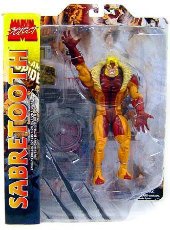 Marvel Select - Sabretooth Figure - Cyber City Comix