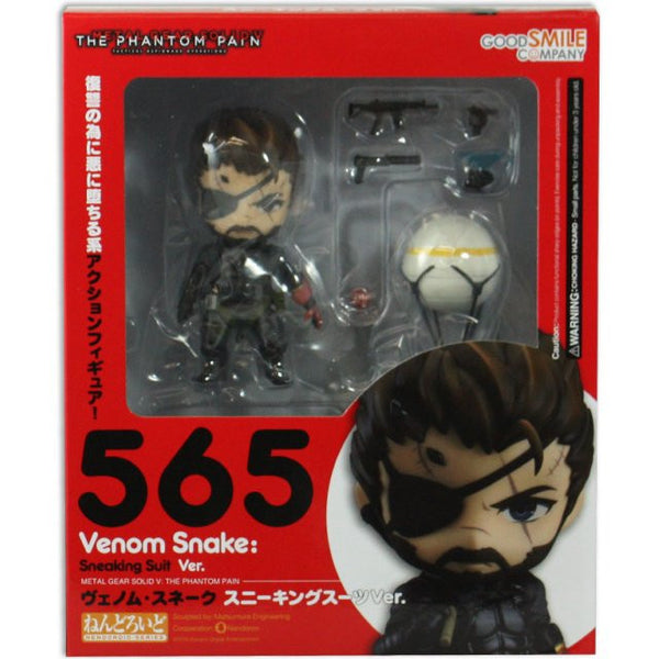 MGS V - Phantom Pain Venom Snake Nendoroid (Sneaking Suit Ver) - Cyber City Comix
