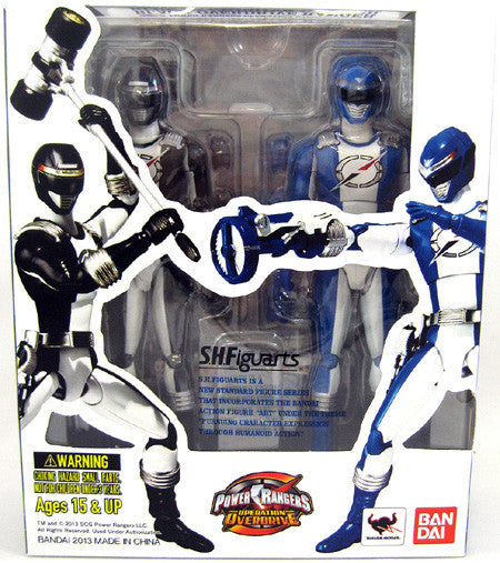 Mighty Morphin Power Rangers - Operation Overdrive Black & Blue 2 Pack - Cyber City Comix