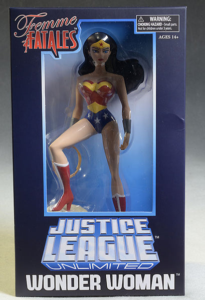 DC Gallery JLA: TAS Wonder Woman Pvc Statue - Cyber City Comix