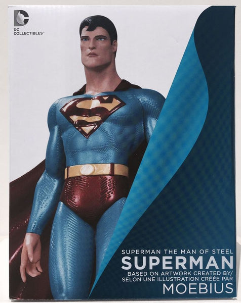 Superman: Man of Steel (Moebius) Statue - Cyber City Comix