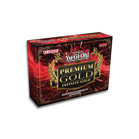 Yu-Gi-Oh Premium Gold Infinite Gold Mini Box - Cyber City Comix